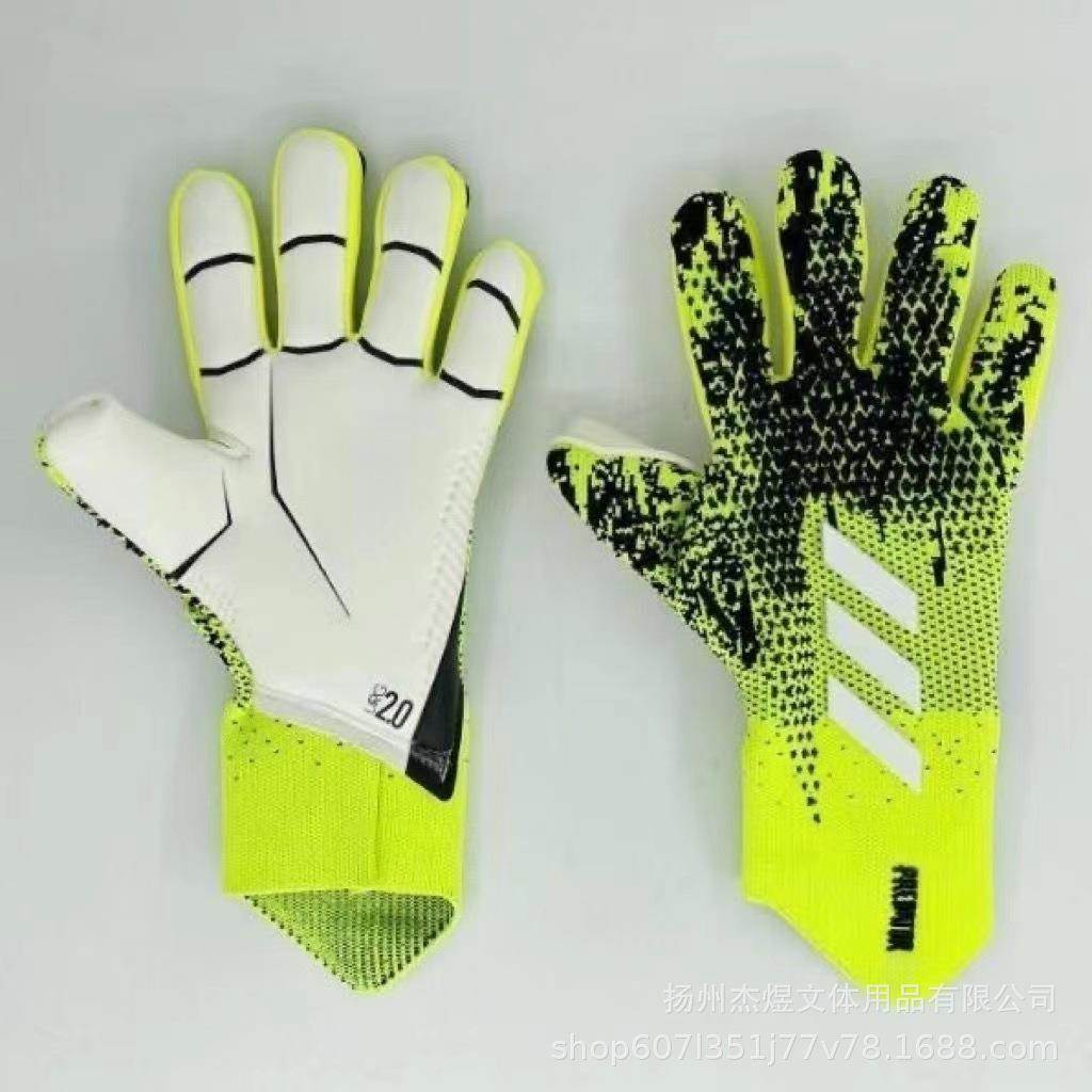 Guantes de fútbol de portero profesional portero adulto Halcón juego infantil antideslizante desgaste seda transpirable flores Otros