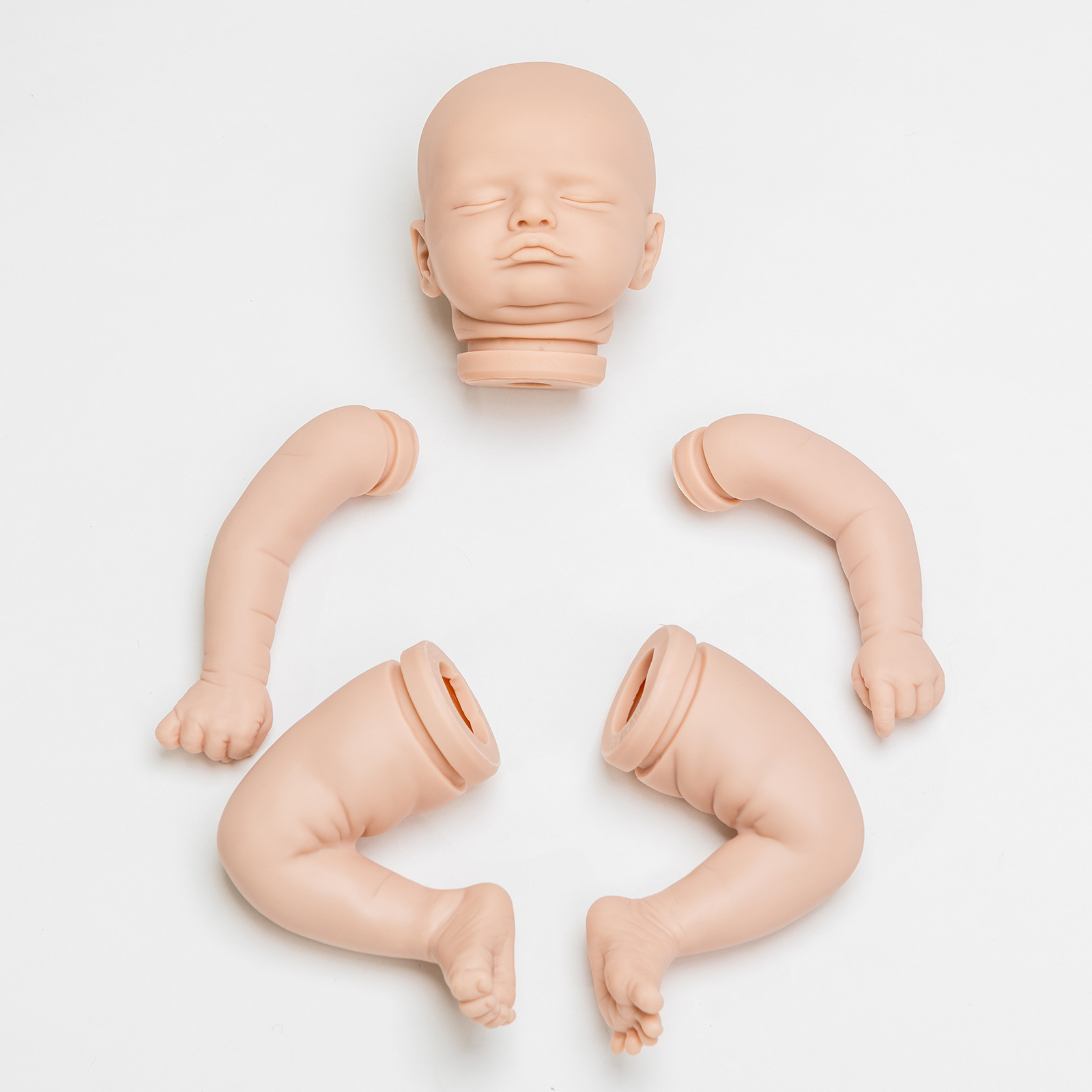 19 pulgadas renacer muñeca kit Rosalie simulación bebé renacer muñeca molde rolisa
