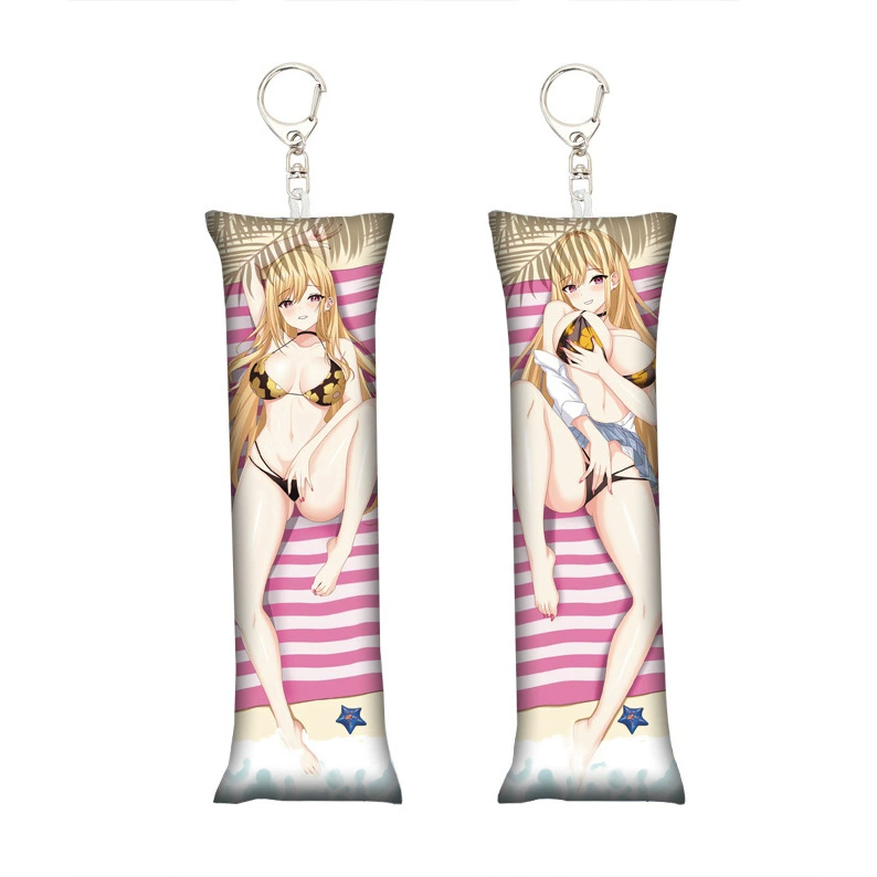 [动漫更衣人偶坠入爱河小抱枕钥匙扣迷你书包挂饰Mini Dakimakura] → аниме: переодевающаяся кукла влюбилась мини-подушка брелок для ключей