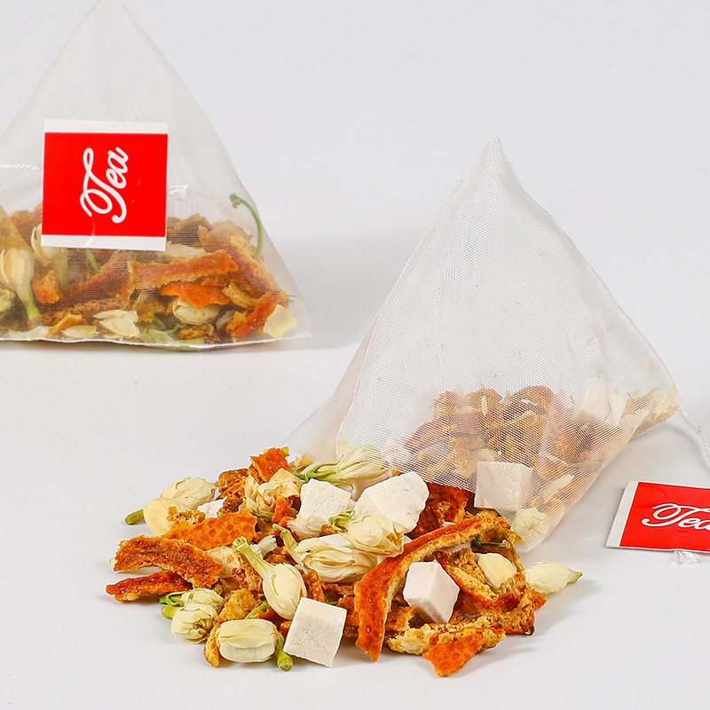Apple Hawthorn Tea Pyramid Bags (Malus & Crataegus) — Herbal Fruit Blend with Goji & Jujube key features