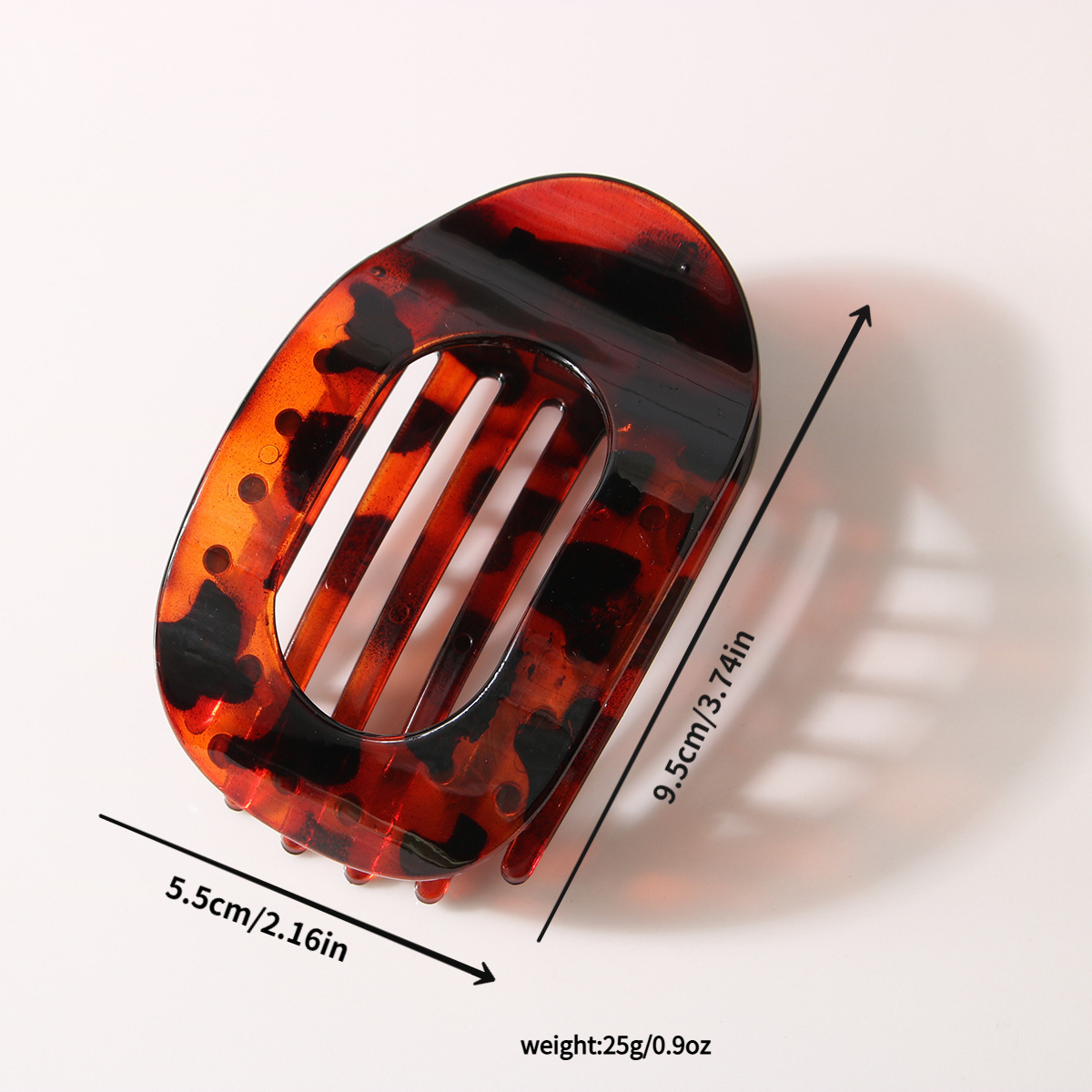 Pinza tipo tiburón extra grande de 13 cm, elegante y resistente