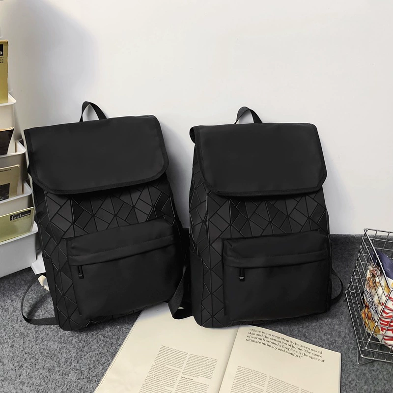 Backpack, fashionable capacious laptop for leisure, universal school bag for elementary school students, simple and elegant design