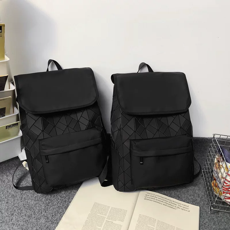 Backpack, fashionable capacious laptop for leisure, universal school bag for elementary school students, simple and elegant design
