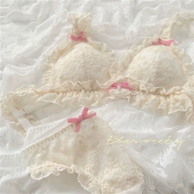 Японская милая девушка Сладкий кружевной сексуальный бюстгальтер Pure Desire милый французский треугольник чашка тонкое нижнее белье