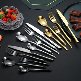 西餐刀叉勺;刀叉勺套装;勺、调羹