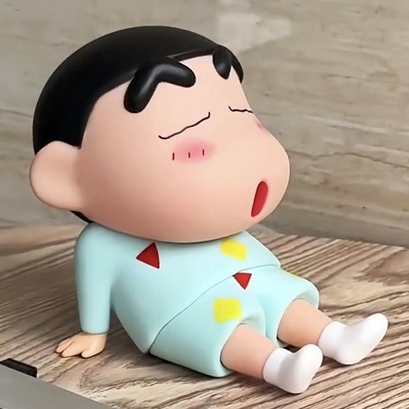 クレヨンしんちゃんアニメ怠け者携帯電話スタンド携帯電話スタンドセット|undefined