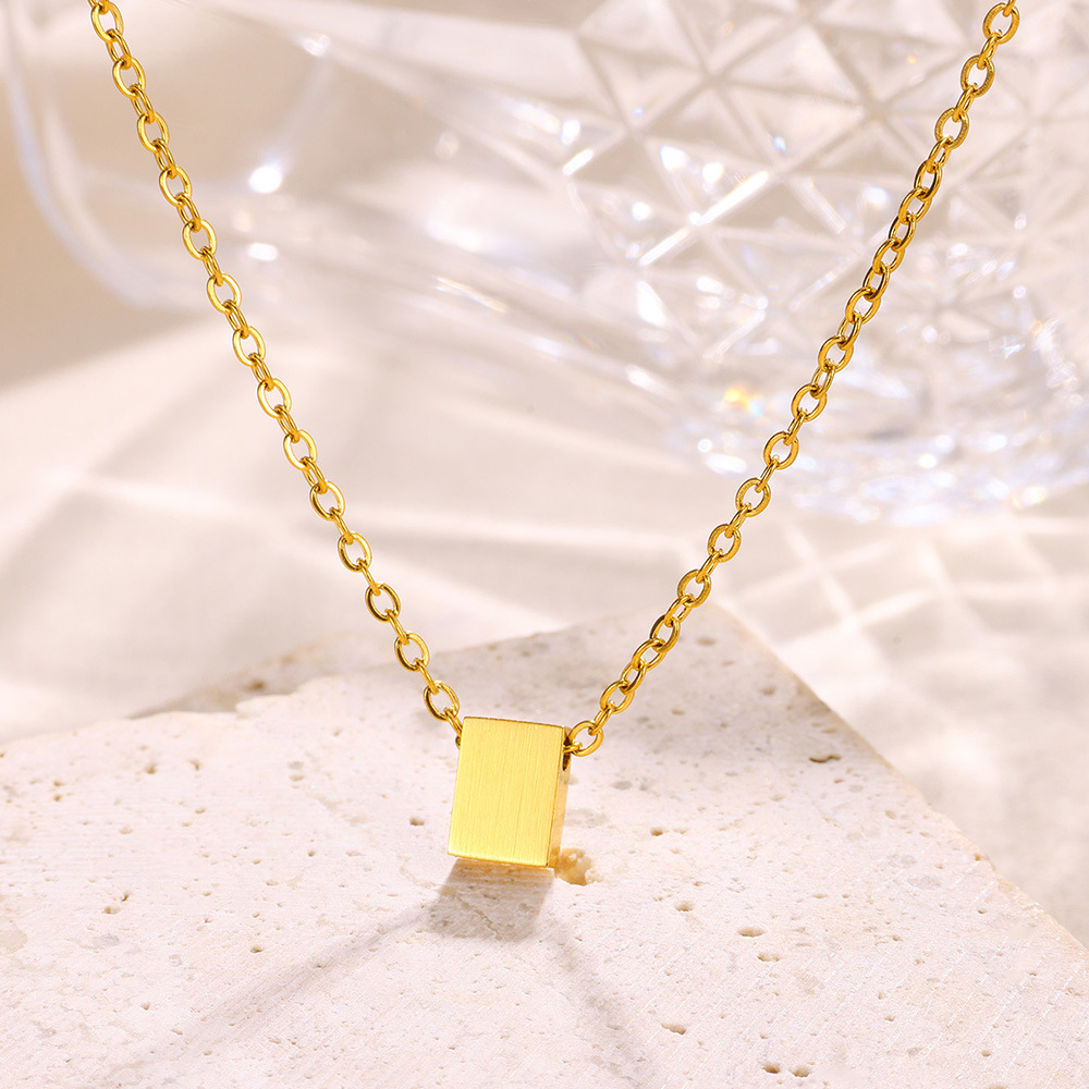 Joyería Al Por Mayor Dulce Estilo Simple Forma De Corazón Nudo De Lazo Acero Inoxidable 304 Cobre Collar Colgante Cadena Portacables display picture 18