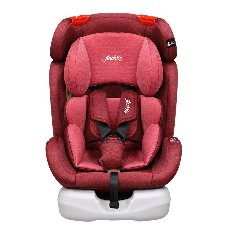 Asiento de seguridad para niños, coche para bebé, coche 360 giratorio, portátil simple 0-3-12 reclinable
