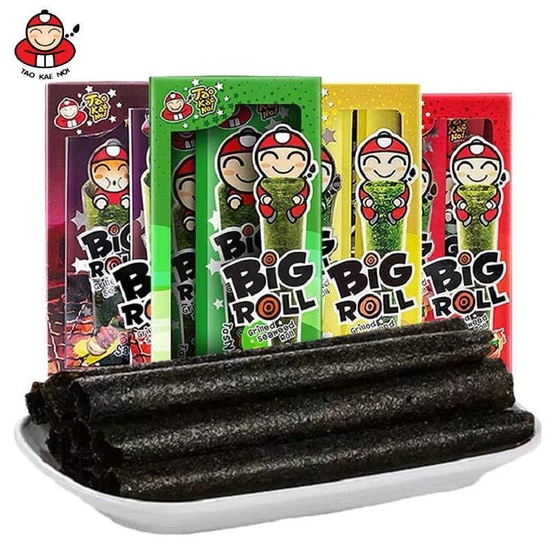Рулет из морских водорослей Little Boss Оригинальный вкус Детские готовые к употреблению морские водоросли Морепродукты Питательные и полезные для здоровья Интернет-знаменитости Рекомендуемые офисные закуски для отдыха