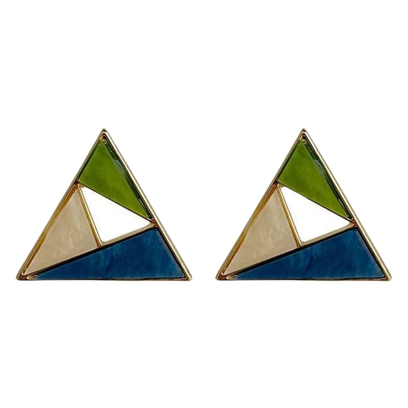 Plata aguja Mori pendientes de alto grado nicho personalidad moda luz pendientes de lujo europeo y americano exagerado pendientes elegantes para las mujeres al por mayor