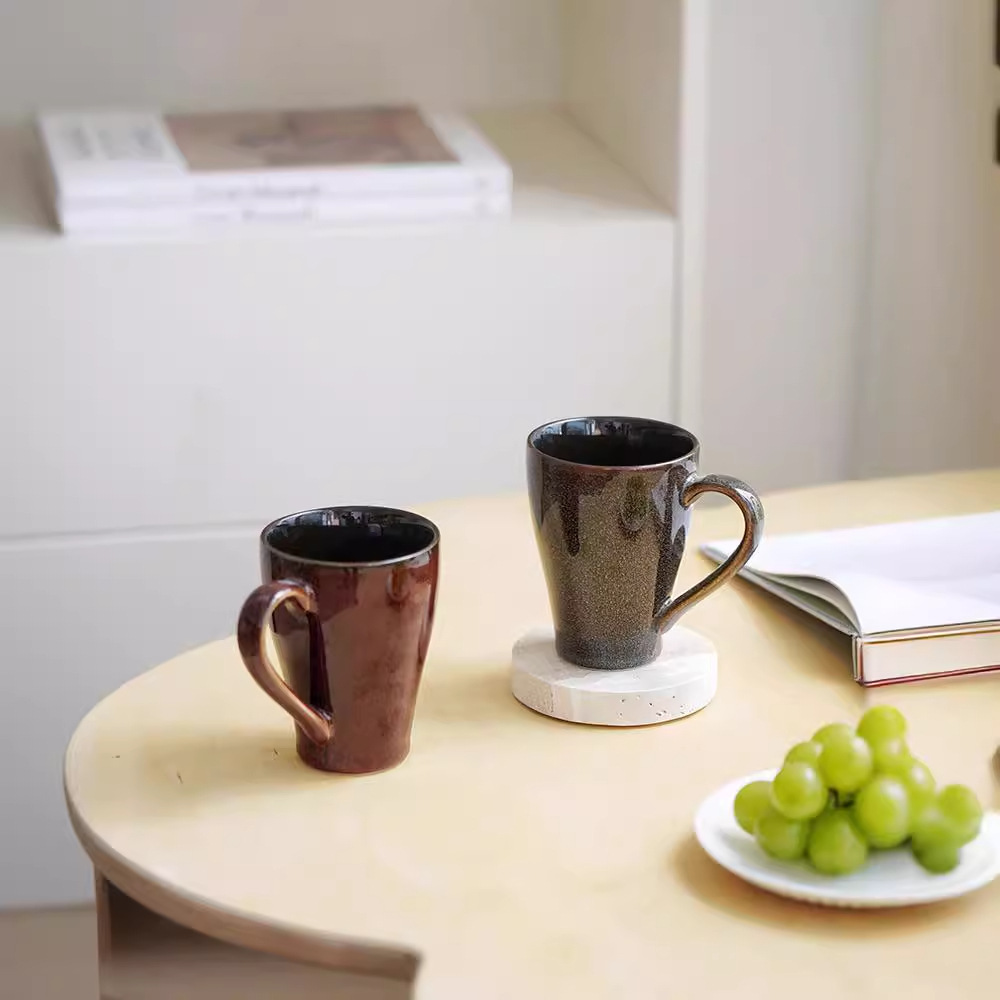 Transfronterizo LICANG cerámica europea taza de té taza de café taza de jugo grande taza de desayuno