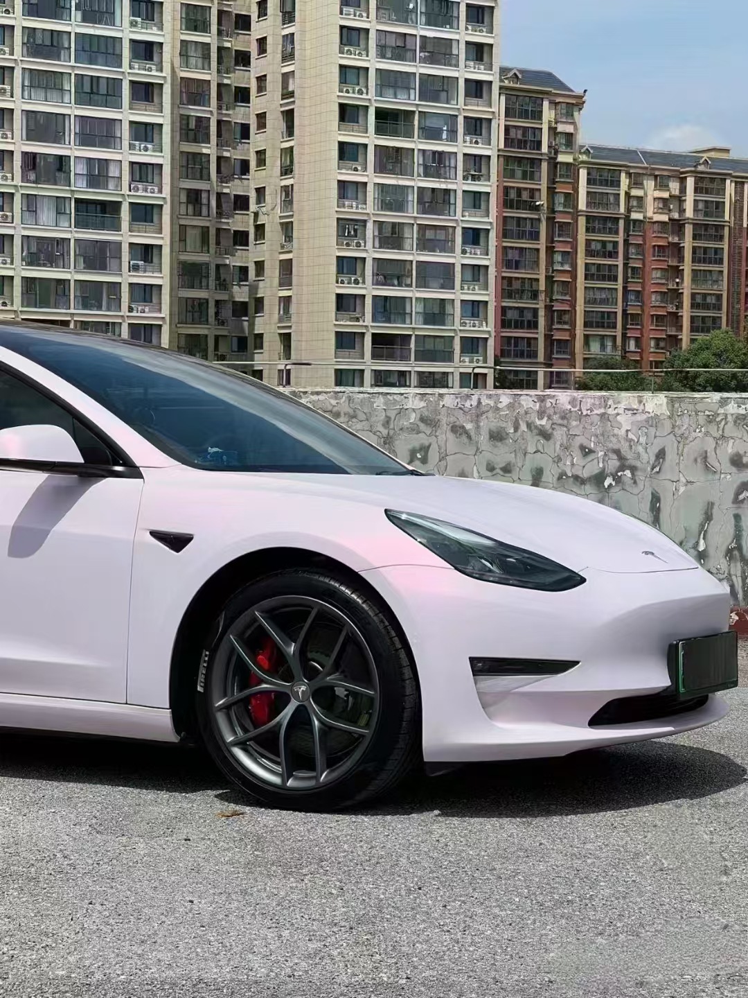 Manufacturer's Ready-Made Car Color Changing Film Pet Huayue Pink Feizi Xiaoxiao Cross-Border Hot Selling Car Body Color Changing Film Can Be Cut