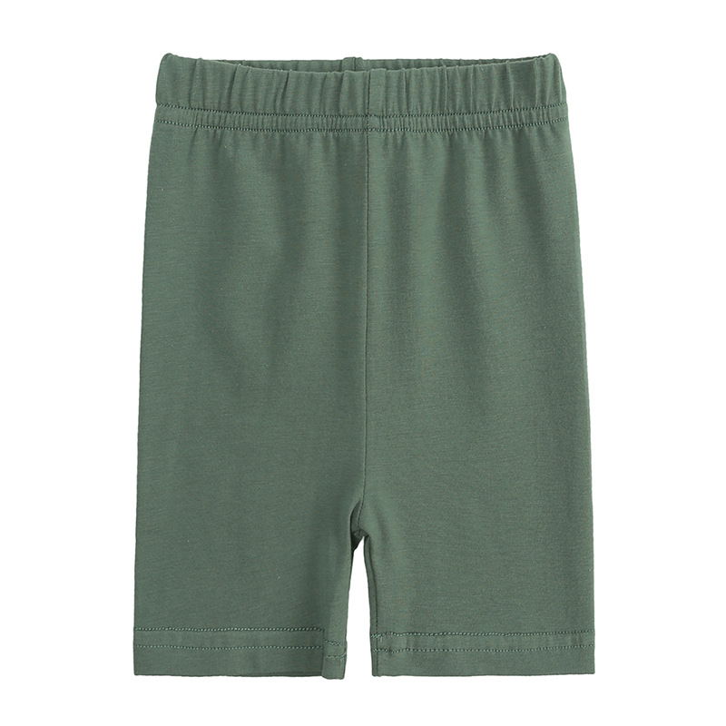 Basic Solid Color Cotton Girls Clothing Sets display picture 8