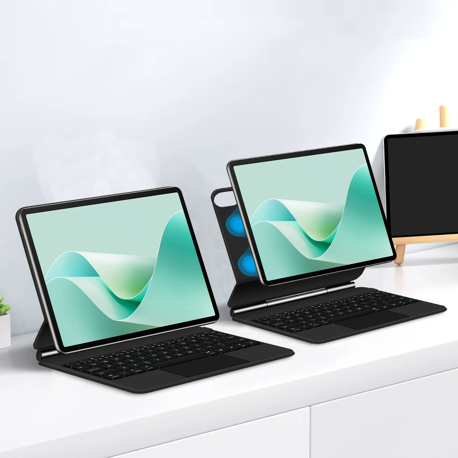 Клавиатура Miao Control, подходит для Huawei MatePad 11.5s 2024, магнитный крепёж, подвесной чехол 12.6, комплект для MateBook E Go