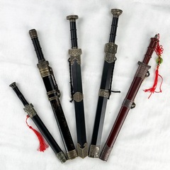 中國秦王古劍批發迷你古代冷兵器桌面模型擺件未開刃金屬刀劍批發