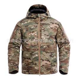 M65战术迷彩热反射棉服冬季户外极地防寒服外套风衣迷彩棉服加厚