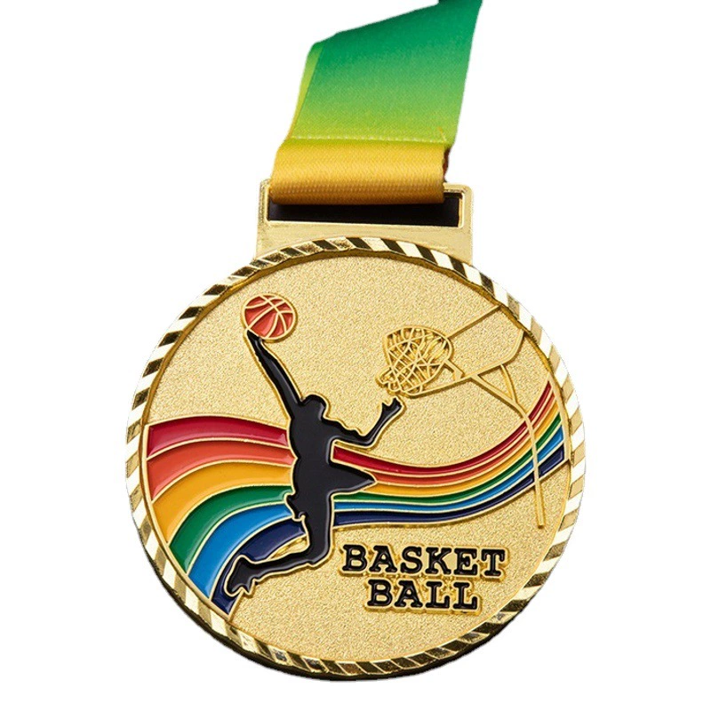 Оптовая Общая медаль в наличии Творческий Пустой Марафон Мемориал Медаль Игры Краска Металл Медаль