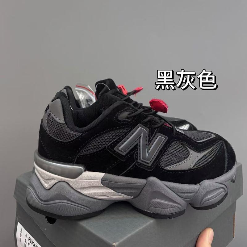 外国貿易 nb 子供靴弾性バンドスポーツシューズ新 9060 男の子と女の子スポーツとレジャーランニングシューズ|undefined