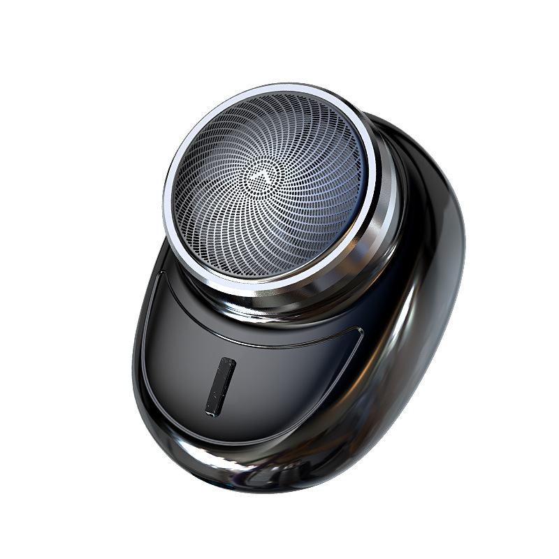 新型卵型ミニ電気シェーバー 車載用ポータブルシェーバー 水洗い可能 三枚刃 静音