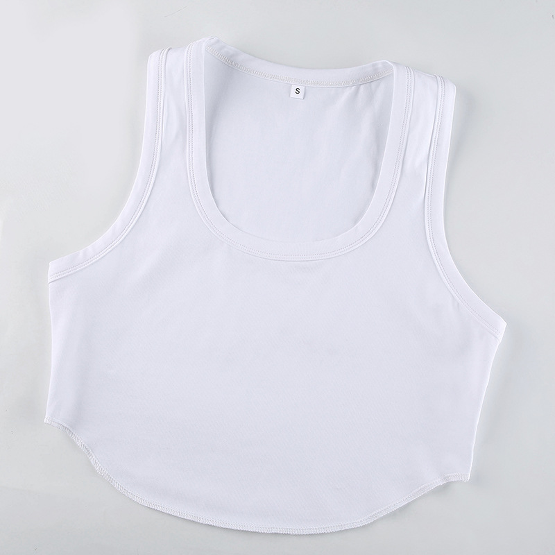 solid color slimming sexy small vest NSLQ39316