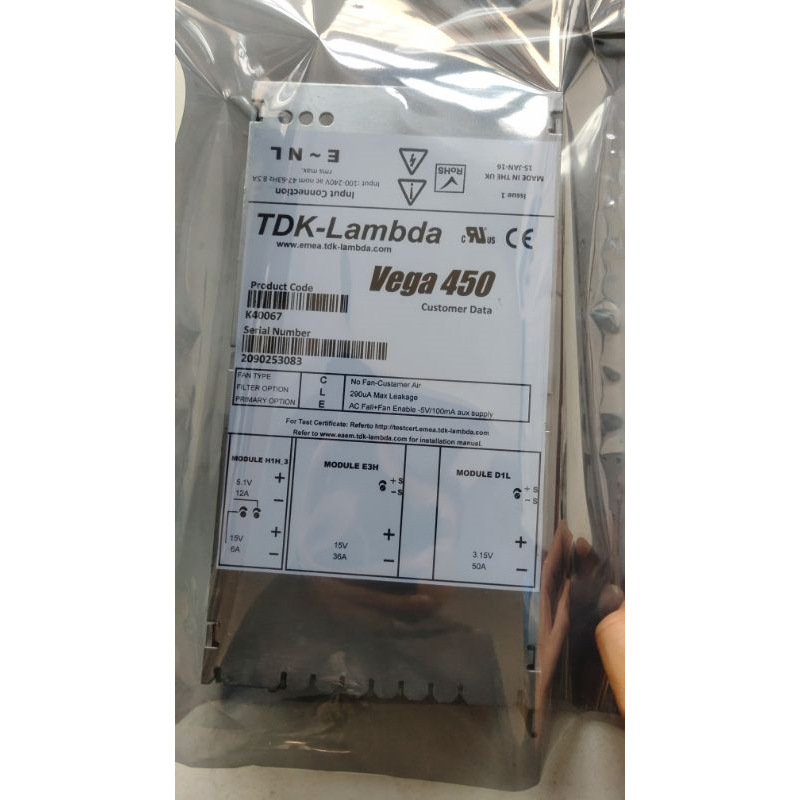 Vega 450进口电源 K40067 现货质保半年询价