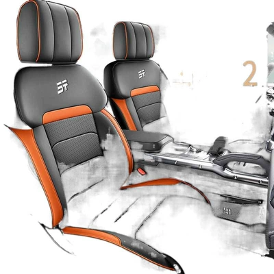 Special Car Seat Covers, All-Season Full, Modelə uyğun (Original) oturacaq örtükləri