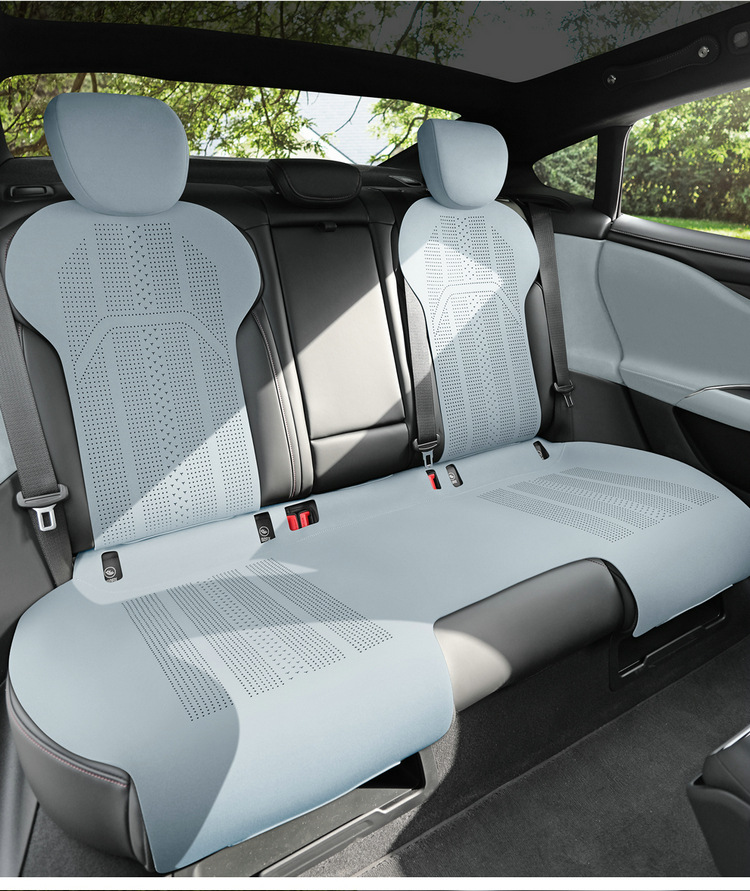 25 New Su7 Special Car Seat Cushion Thin Half-Pack Seat Cover Suede Ventilation Four-Season Universal Seat Cushion Modification