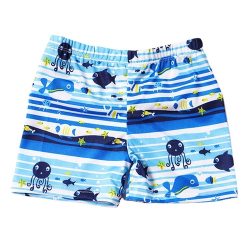 Fashionable and Cute Boys' Swim Trunks Children's Beach Pool Pattern Swimwear Hot Spring Swimming Pool Boys' Swim Trunks