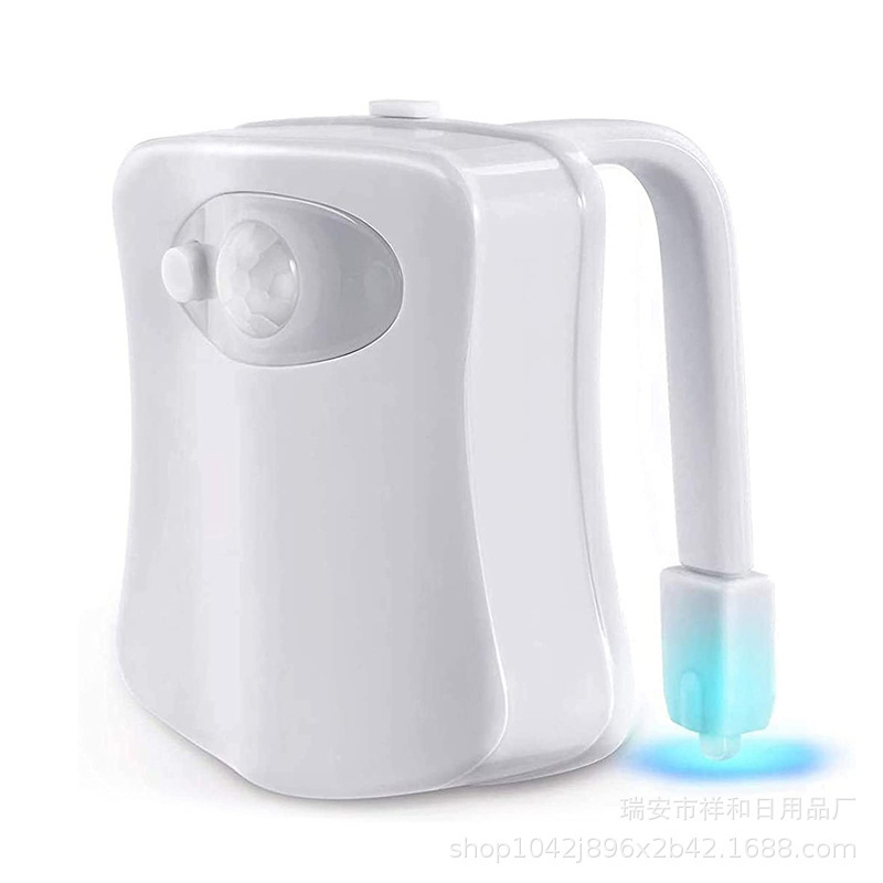 新商品創意便器感応灯掛式人体トイレ感応便器蓋灯ledタンス8色16小夜灯|undefined