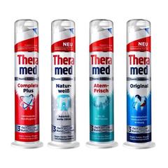 theramed漢高牙膏100ml批發 德國進口立式按壓口腔清潔護理牙膏