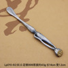 Bamboo tea set, silver bracelet, props, 925 sample silver