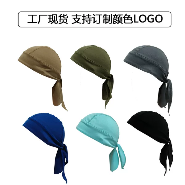 Cycling Hat Mesh Quick-drying Fabric Pirate Hat Outdoor Sports Headscarf Summer Sun Protection Bicycle Headgear