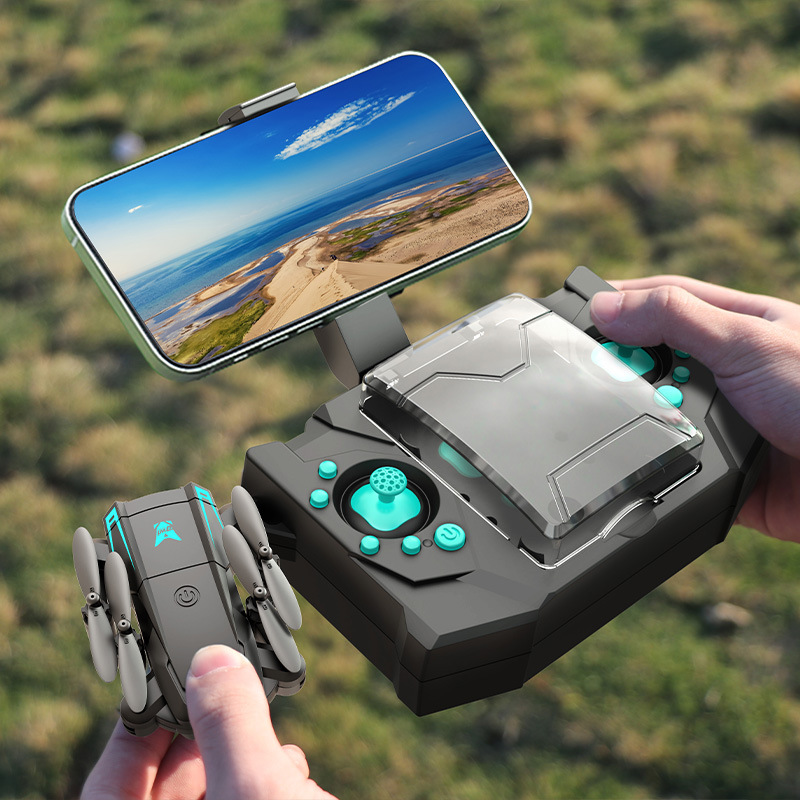 Dinggao remote control aircraft mini UAV HD aerial photography mini four-axis aircraft boy model aircraft gift