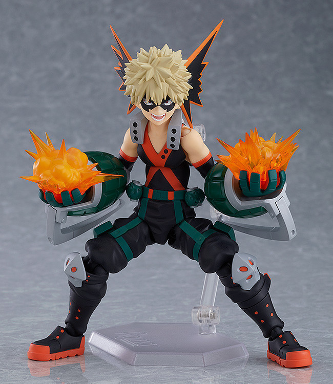 优质版 figma 443 我的英雄学院 爆豪胜己 爆豪 可动手办|undefined