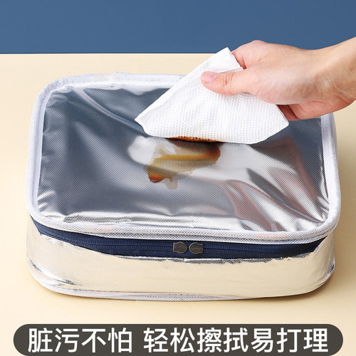 Aluminum foil portable lunch bag for office workers, portable thermal bag, lunch box bag, student picnic bag, cold ice bag