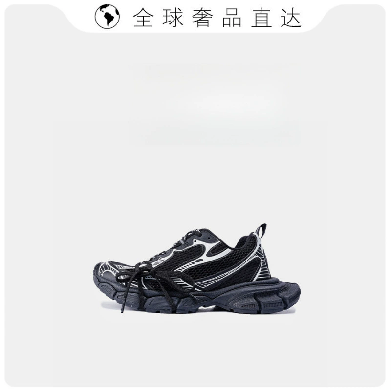 Высокая версия «Paris Ten Generations» 3XL потертые dad shoes для женщин, толстая подошва, увеличенная воздухопроницаемость, повседневная мужская спортивная обувь