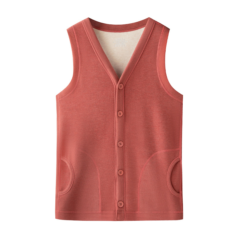 [Enorme y cálido] Nuevo abrigo de punto cálido de lana de seda para mujer de otoño e invierno con terciopelo grueso y chaleco exterior