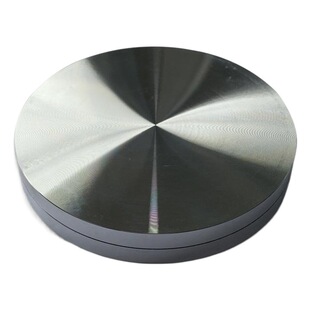 Live broadcast turntable rotating display table photography manual shooting aluminum cake baking display stand video small and large aluminum alloy turntable