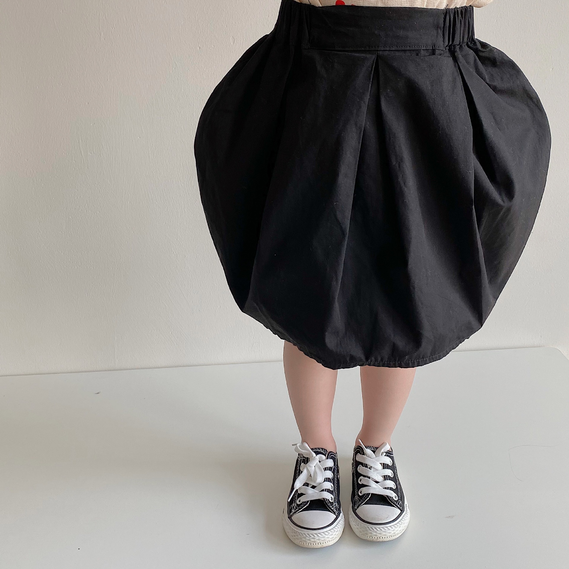 Summer black skirt