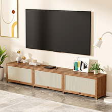实木北欧电视柜茶几组合轻奢现代简约小户型客厅电视机柜摆件墙柜