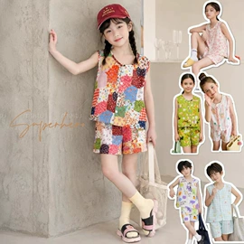 童家居服套装;童保暖裤;童背心/吊带