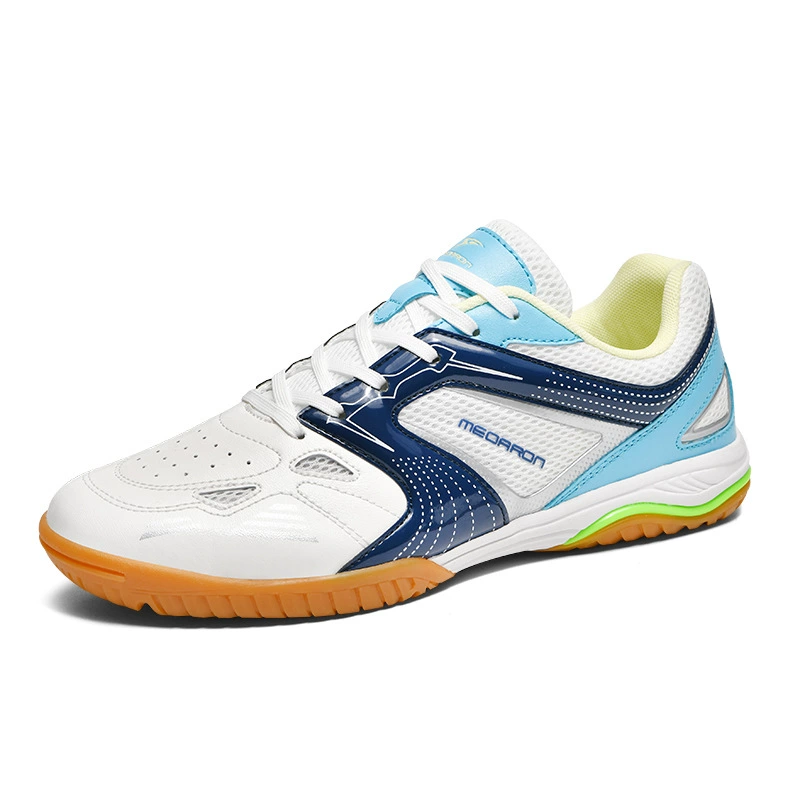 Новая трансграничная мужская и женская износостойкая дышащая амортизирующая спортивная обувь для настольного тенниса, противоскользящая нано-конкурсная сверхлегкая обувь 2025 года