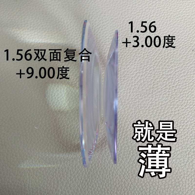 1.56 Composite Lenses for Presbyopia, Anti-Blue Light, Hyperopia, 1.67 Mr-7 Aspheric Green Film Wing-Thin Protective Eyeglass Lenses 1.56 Composite Lenses for Presbyopia, Anti-Blue Light, Hyperopia, 1.67 Mr-7 Aspheric Green Film Wing-Thin Protective Eyeglass Lenses