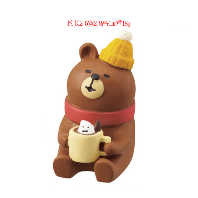 日本の食料品パンベーカリーケーキショップブラインドボックスアクセサリー装飾ZAKKA食品玩具樹脂工芸品小さな装飾品|undefined