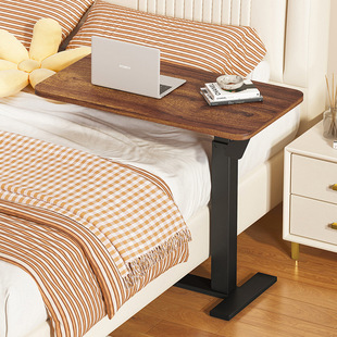 Movable Adjustable Bedside Table Standing Lazy Desk Adjustable Student Study Table Simple Air Pressure Lift Table