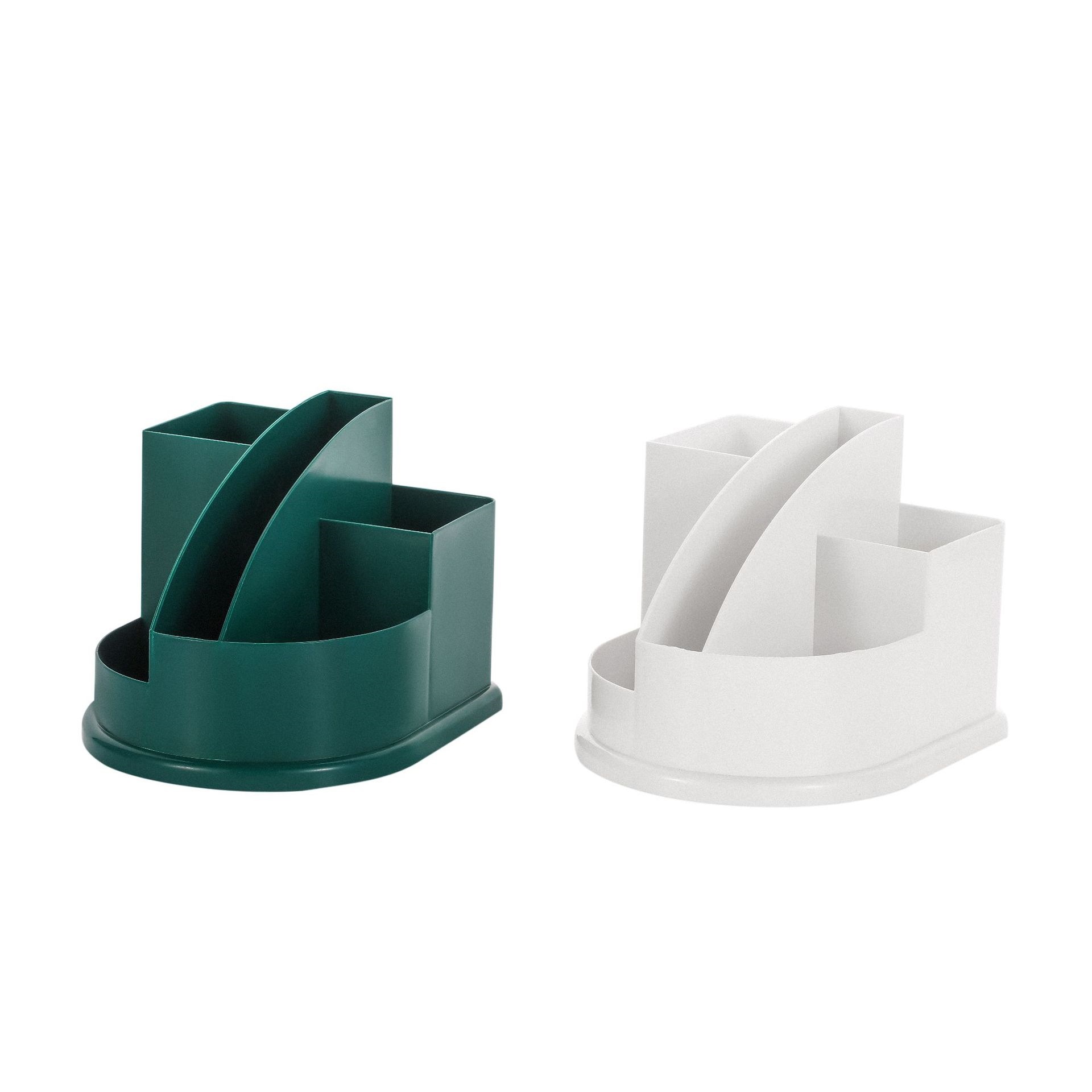 Contenedor de brochas de maquillaje, portalápices, organizador de brochas de belleza, caja de almacenamiento de cosméticos con compartimentos de escritorio y caja de brochas de belleza con perlas.