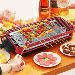 Zibo Outdoor Electric Smoker Cross-border Smokeless Multifunctional BBQ Rack Electric Skewer Grilling Rack