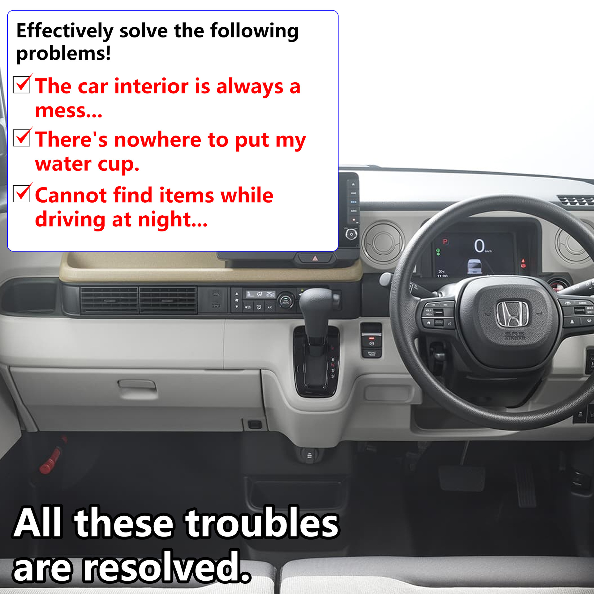 Suitable for Honda N-Boxjf Series Dedicated Armrest Box, Honda N-Box Central Console Modified Armrest