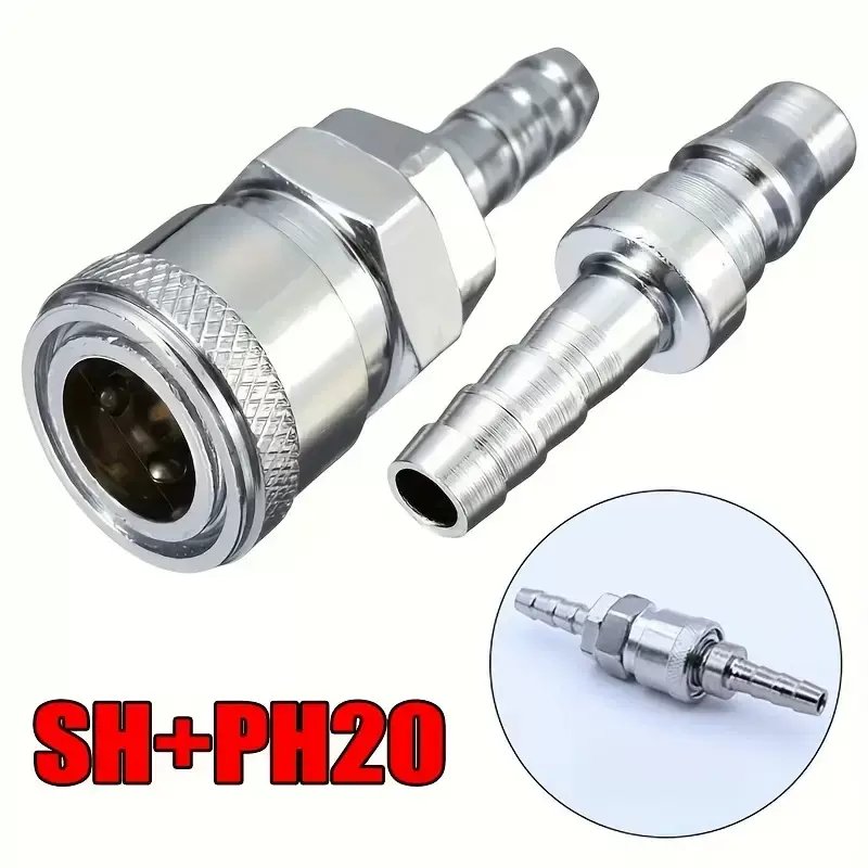 气动工具空压机C式快速公母接头风动快插头自锁气泵配件工厂直发