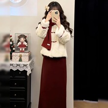 ����ʽ���LС���Џ͹�ë�q����+����ȹ���b���|��ů�ɼ���Ů��ɫ